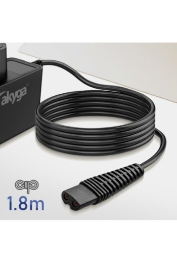 Caricabatterie da muro Rasoio Braun 9 8 7 5 3 1 Braun 9 8 7 5 3 1 - Cavo da 1 8 m Nero Akyga