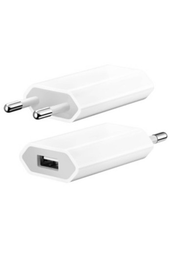 Caricabatterie da muro USB + Cavo Apple 30-pin – Bianco