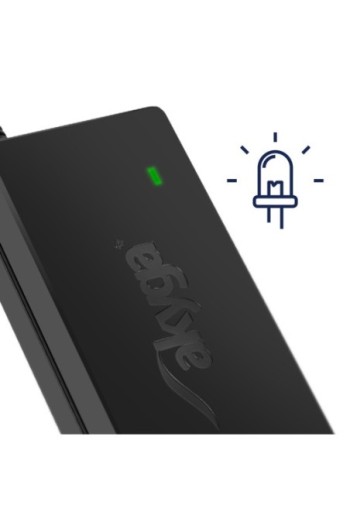 Caricabatterie da muro USB C MacBook / Laptop 87W Power Delivery QC 3.0 Nero Akyga