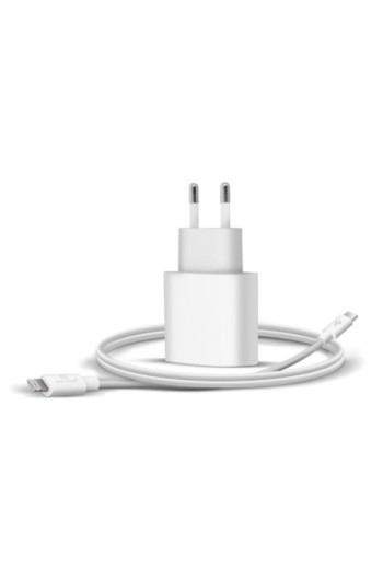 Caricabatterie da Muro USB-C + Cavo Lightning Ricarica Ultra-veloce Power Delivery 20W - Bianco
