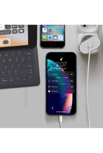 Caricabatterie da Muro USB-C + Cavo Lightning Ricarica Ultra-veloce Power Delivery 20W - Bianco