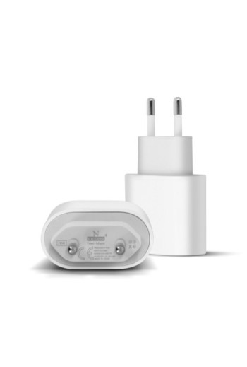 Caricatore da Parete USB-C Power Delivery 20W Fast Charge - Bianco