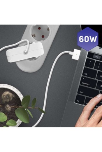 Caricatore MacBook Pro Retina 13'' MagSafe 2 60W - bianco