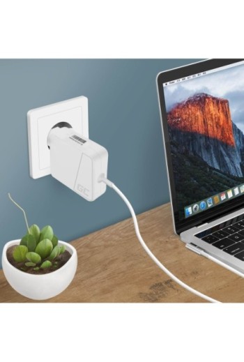 Caricabatterie MacBook/MacBook Pro 13'' MagSafe 60W - Bianco