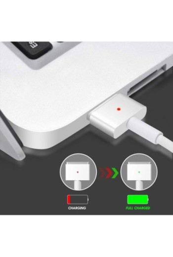 Caricabatterie da parete MagSafe 2 45W A2-45 LinQ - Bianco per Apple MacBook Air (2a generazione)