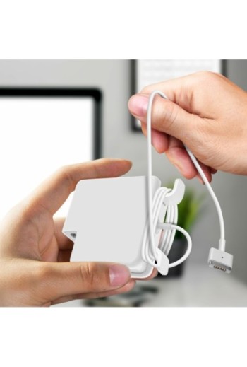 Caricabatterie da parete MagSafe 2 45W A2-45 LinQ - Bianco per Apple MacBook Air (2a generazione)