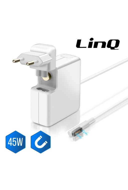 Caricabatterie MagSafe 45W AP-45 LinQ - Bianco per Apple MacBook Air (1a generazione)