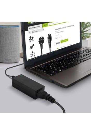 Caricabatterie a Muro PC 65W 19V 3.42A estremità 4.0*1.35 mm LinQ - Nero per Asus