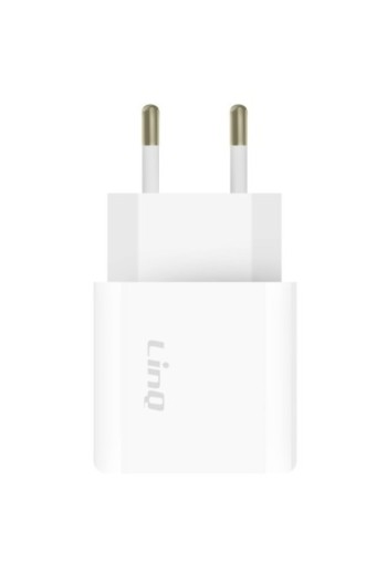Caricatore da Parete Doppio USB 10.5W - LinQ Bianco