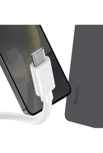 Caricabatterie da muro USB-C 18W LinQ - cavo integrato da 1 metro e 20 bianco
