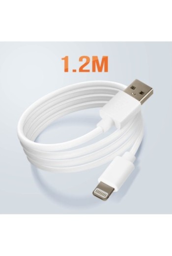 Caricabatterie USB + cavo Lightning bianco - set di ricarica per iPhone LinQ