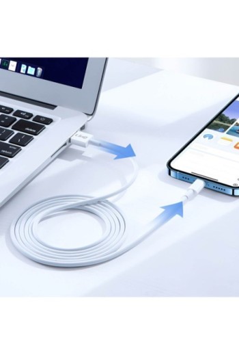 Caricabatterie iPhone: spina da parete USB + cavo USB a Lightning LinQ - bianco