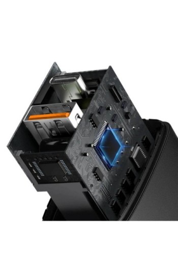 Caricabatterie da Muro USB-A QC3.0 e USB-C Power Delivery Carica Rapida 20W Akashi - Nero