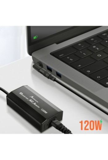 Caricatore universale per notebook 120W con punte multiple – MaxExcell