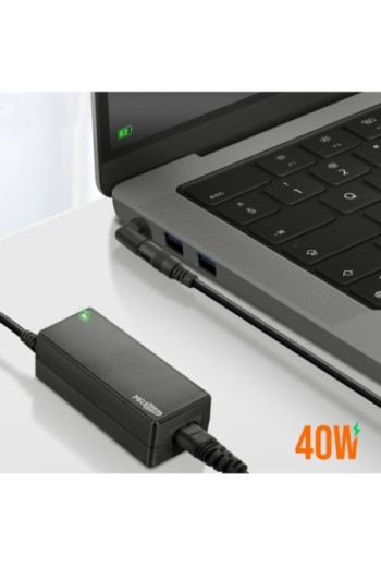 Caricatore 40W per notebook con punte multiple – MaxExcell