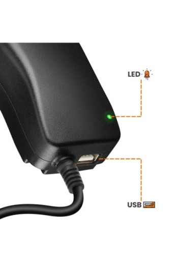 Caricabatterie universale 30W - Tensione regolabile 3V-12V - 6 adattatori inclusi