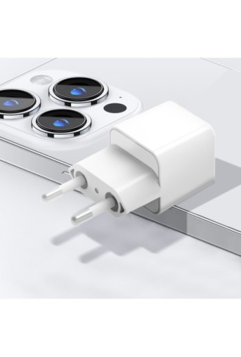 Caricabatterie da muro USB-C SuperGaN 30W carica rapida - Akashi bianco