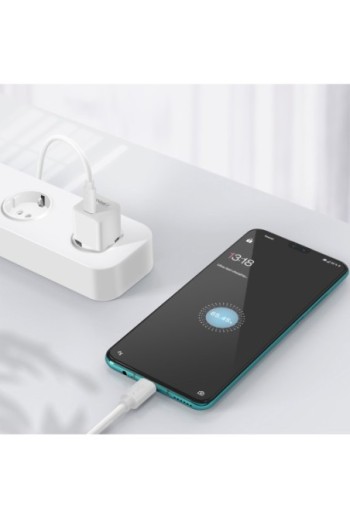 Caricabatterie da muro USB-C SuperGaN 30W carica rapida - Akashi bianco