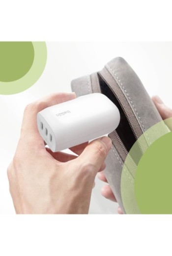 Caricabatterie 67W con 3 porte USB-C - Belkin BoostCharge bianco
