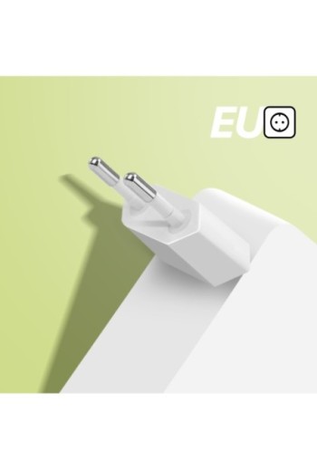 Caricabatterie USB-C per MacBook - spina da 45W + cavo USB-C da 1 metro e 70 - Moxie bianco