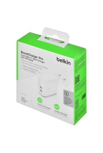 Caricabatterie da muro USB-C 30W - Belkin Power Delivery bianco