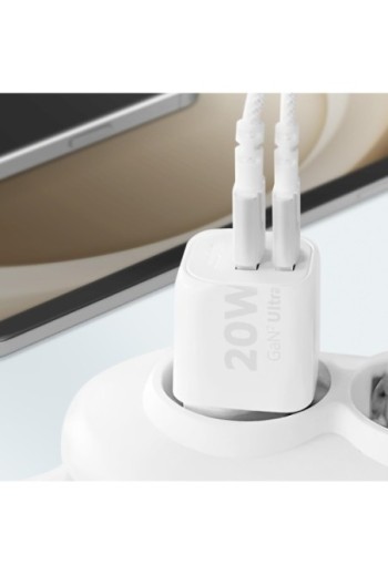 Caricabatterie USB-C 20W + USB - Xtorm GaN² Ultra