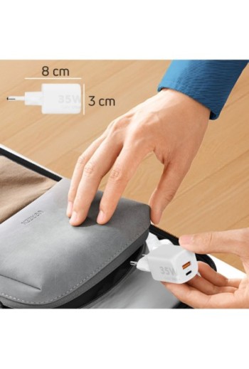 Caricabatterie USB-C 35W + USB - Xtorm GaN² Ultra