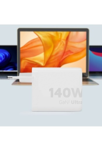 Caricabatterie per computer portatili USB-C 140W + USB - Xtorm GaN² Ultra