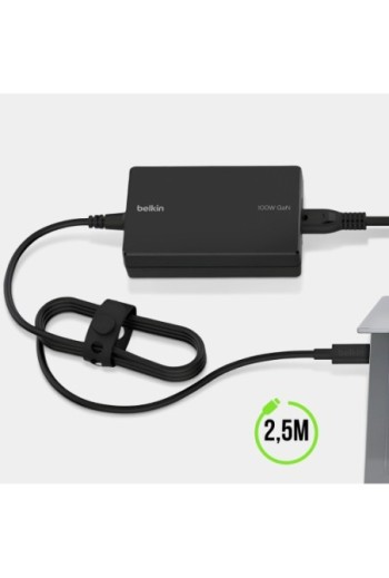 Belkin - caricabatterie per computer portatili USB-C GaN 100W