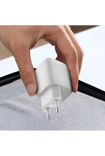 Caricabatterie Belkin due USB-C GaN 45W - BoostCharge Pro bianco