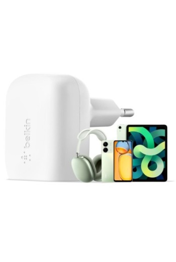 Caricabatterie Belkin USB-C Power Delivery 20W - bianco