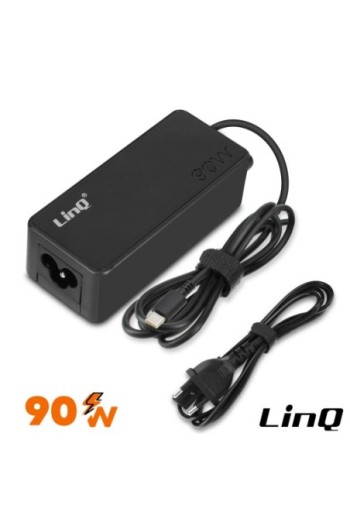 Caricabatterie da muro USB-C Power Delivery 90W LinQ p. computer portatile