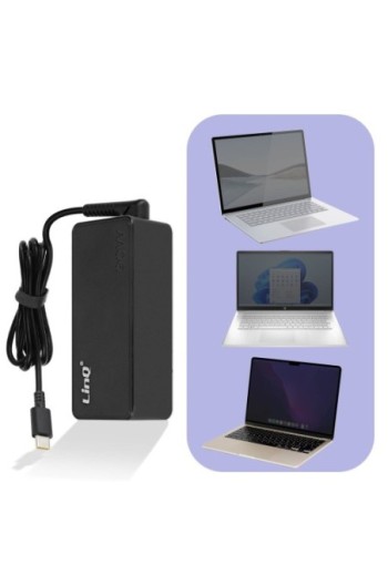 Caricabatterie da muro USB-C Power Delivery 90W LinQ p. computer portatile