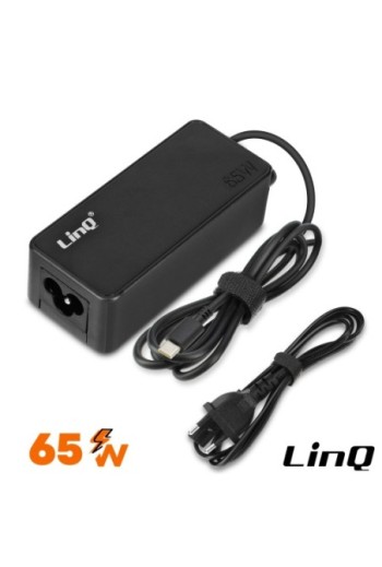 Caricabatterie da muro USB-C Power Delivery 65W LinQ p. computer portatile