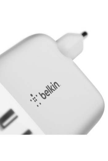 Caricatore da Parete Doppio USB 24W Ricarica Rapida Belkin Boost Charge - Bianco