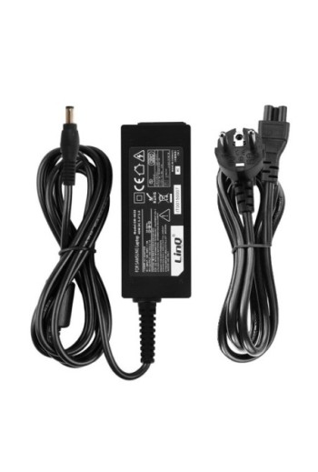 Caricatore per computer portatili 40W 19V 2 1A punta 5.5*3.0 mm LinQ - nero p. Samsung