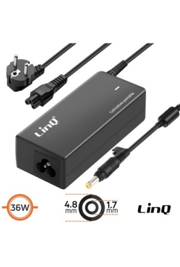 Caricabatterie da muro 36W per computer portatili Asus - LinQ punta 4 8 x 1 7 mm