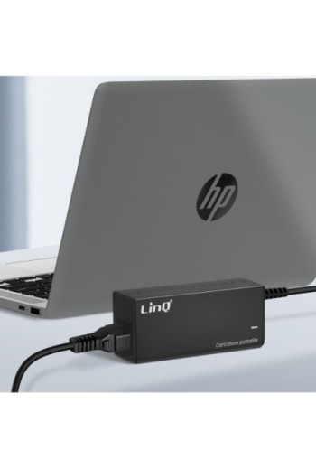 Caricabatterie da muro 90W per computer portatili HP - LinQ punta 7 4 x 5 0 mm