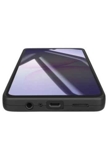 Cover Silicone con Fotocamera Protetta Nera per Samsung Galaxy A07