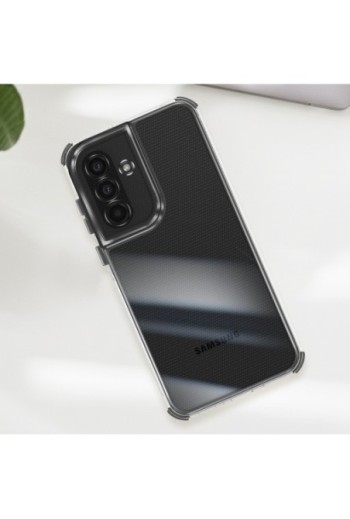 Cover Samsung Galaxy A56 bi-materiale Antiurto - Nero