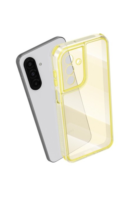 Custodia bicolore antiurto per Samsung Galaxy A26 - Gialla