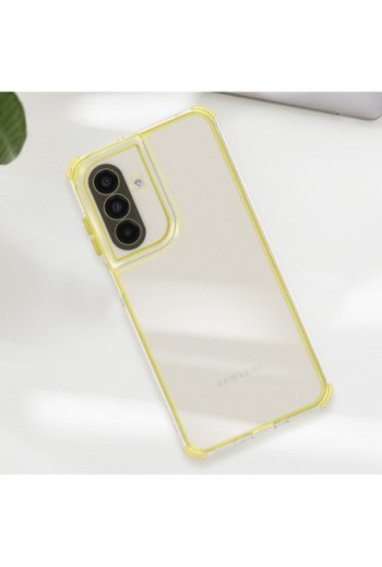 Custodia bicolore antiurto per Samsung Galaxy A26 - Gialla