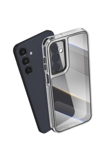 Custodia bicolore antiurto per Samsung Galaxy A16 - Nera