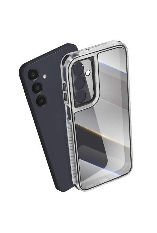 Custodia bicolore antiurto per Samsung Galaxy A16 - Nera
