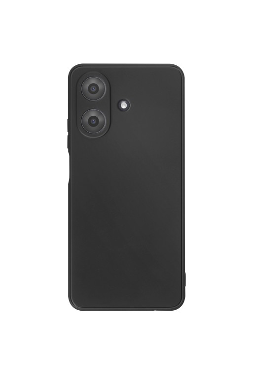Cover Silicone Antiurto Realme Note 60 - Nero Opaco
