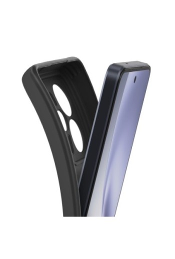 Cover Silicone Antiurto Realme 14T e Realme P3 - Nero Opaco