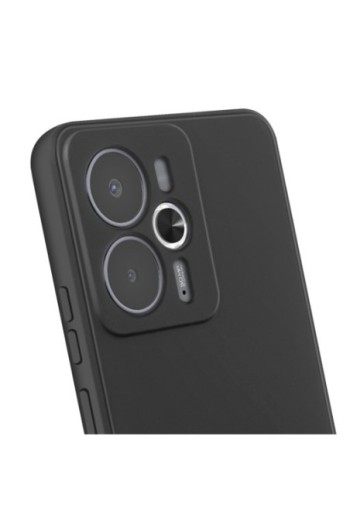 Cover Silicone Antiurto Realme 14T e Realme P3 - Nero Opaco