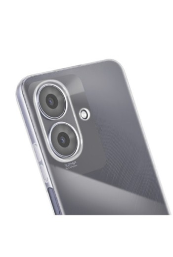Custodia Silicone Trasparente con Fotocamera Protetta per Realme Note 60
