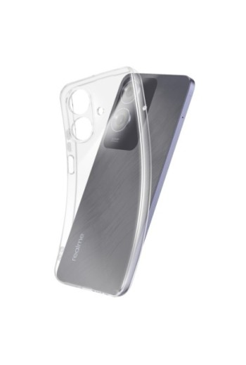 Custodia Silicone Trasparente con Fotocamera Protetta per Realme Note 60