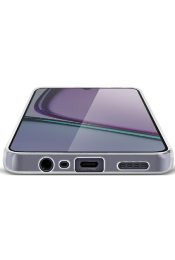 Custodia Silicone Trasparente con Fotocamera Protetta per Realme Note 60